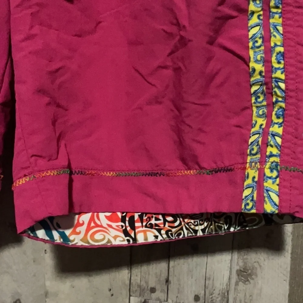 Robert Graham Men’s Bright Pink Swim Trunks